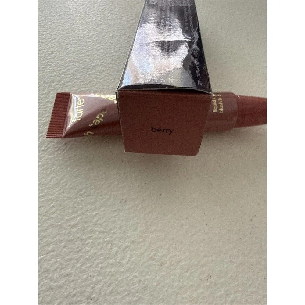 tarte blush tape liquid blush Buildable Cream Cheek Berry Makeup Formula 0.5oz